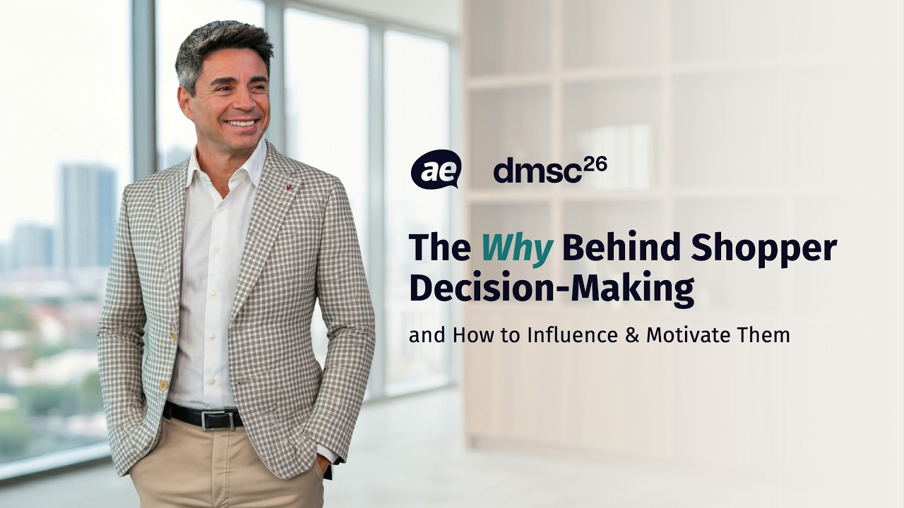 Ted Rubin at DMSC 2026 - The Why Behind Shopper Decision-Making