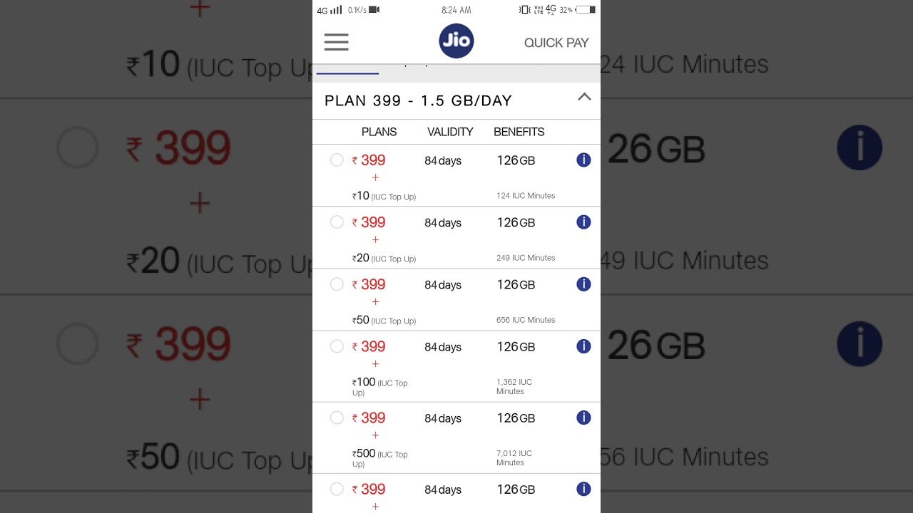 NEW JIO PLANS AFTER IUC #JIO #IUC
