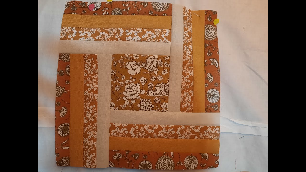 Patchwork facile - Couture facile - Carré encadré - un bloc simple à décliner de multiples façons !