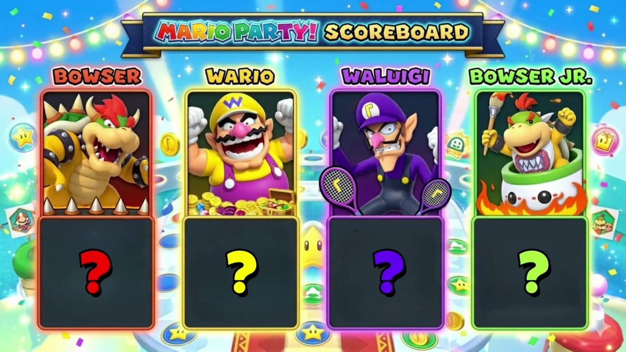 Free-For-All Chaos! Bowser vs Wario vs Waluigi vs Bowser Jr. 👑🔥 | Part 2