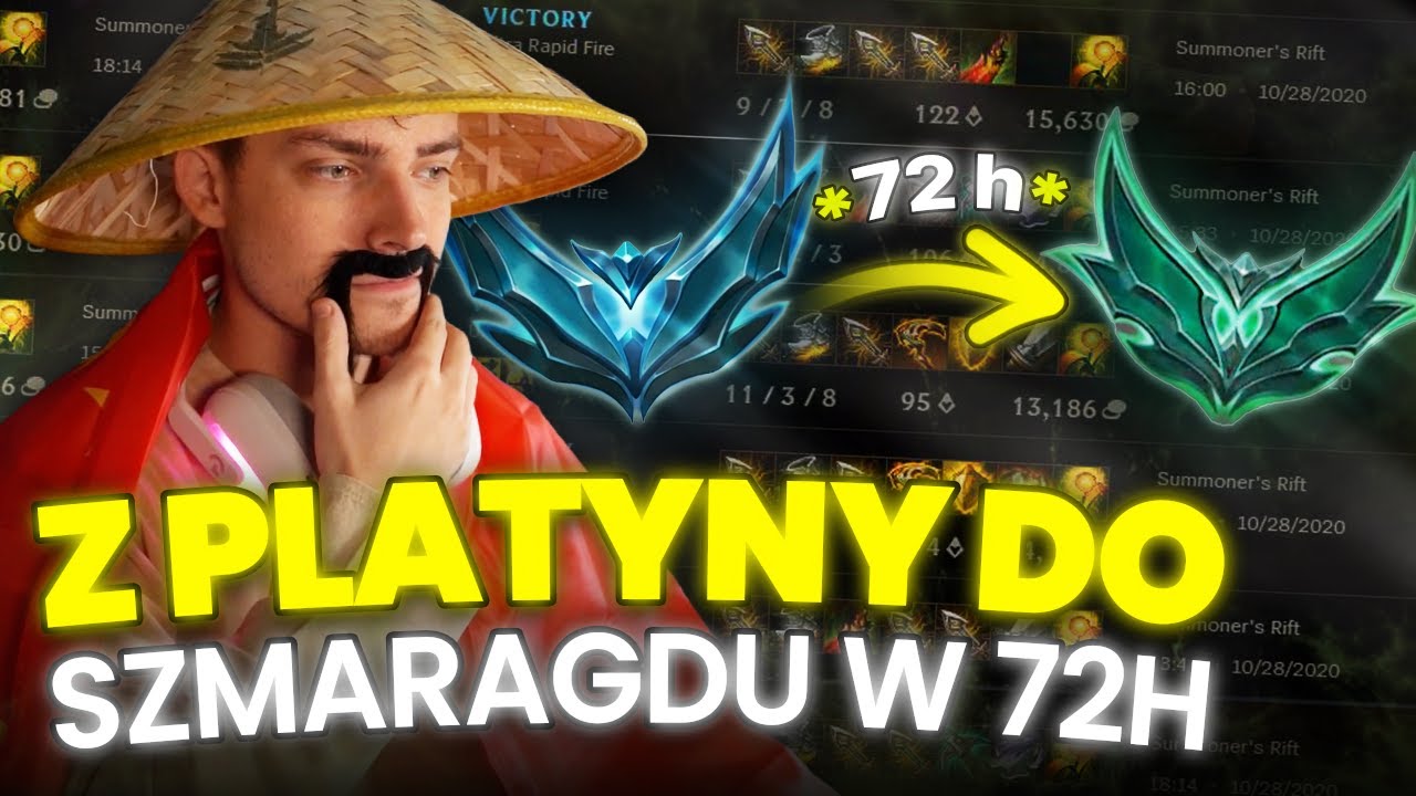 Z PLATYNY do SZMARAGDU w 72h! | Chinese Challenge 🤯 *dzień 3*