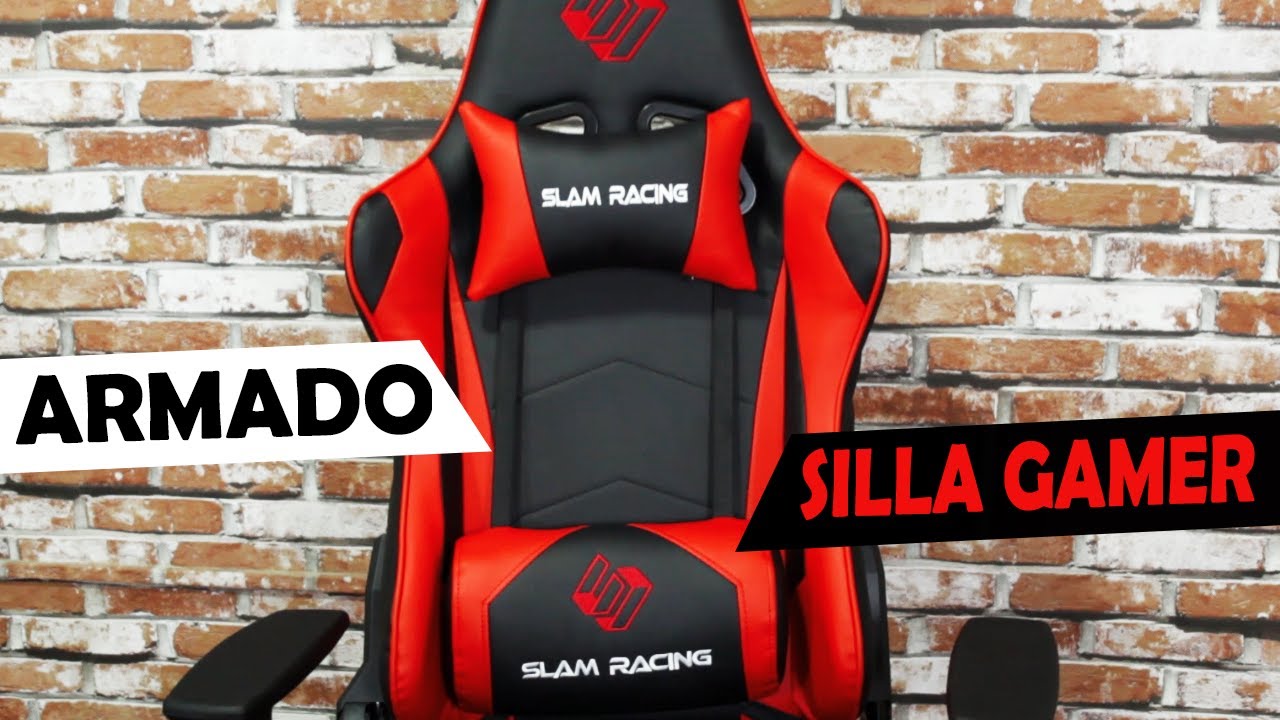 TUTORIAL Como armar una SILLA GAMER - SLAM RACING SR6