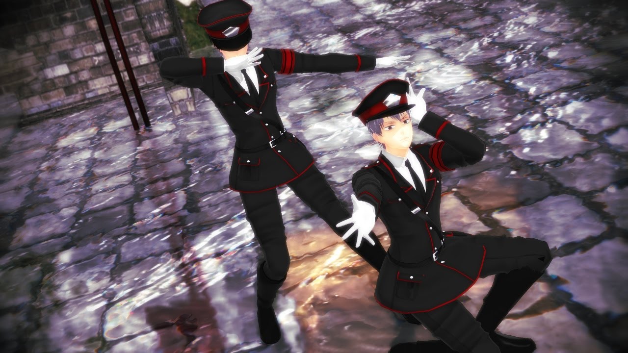 【ペダルMMD】荒北と黒田で被害妄想携帯女子（笑）