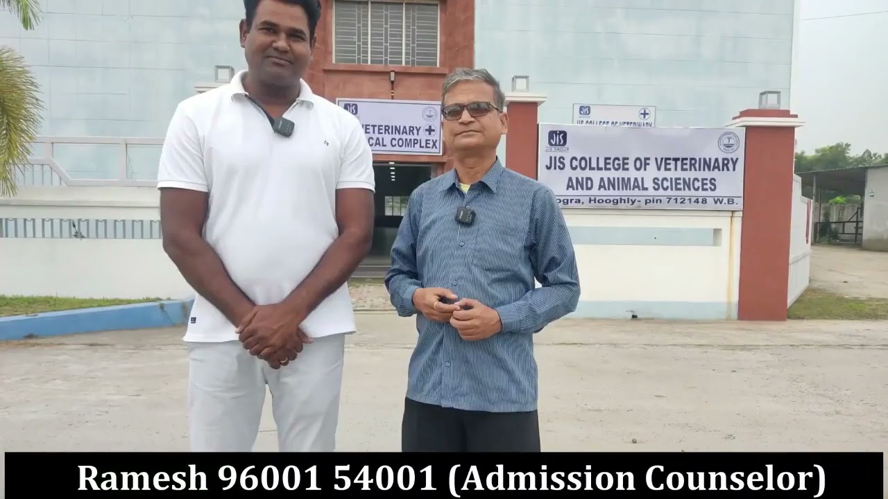 BVSc & AH Application & Admission Started in JIS Veterinary College, Kolkata (WEST BENGAL)