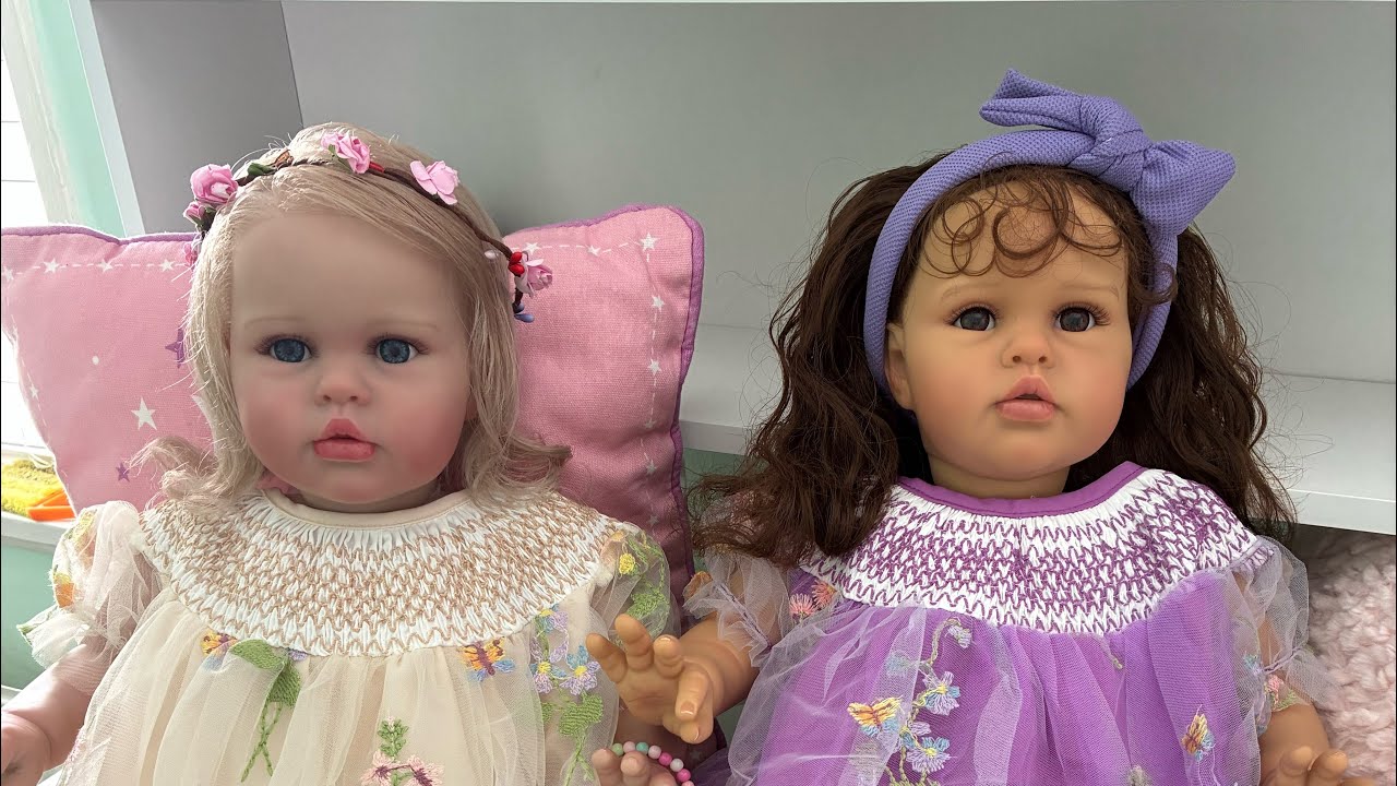 Toddler Tuesday with Seena @seenasdolls Flowers 🌺 New doll clothes @JayDollsUK