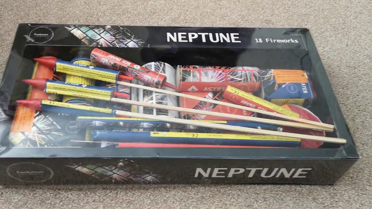Evolution Fireworks Neptune selection box