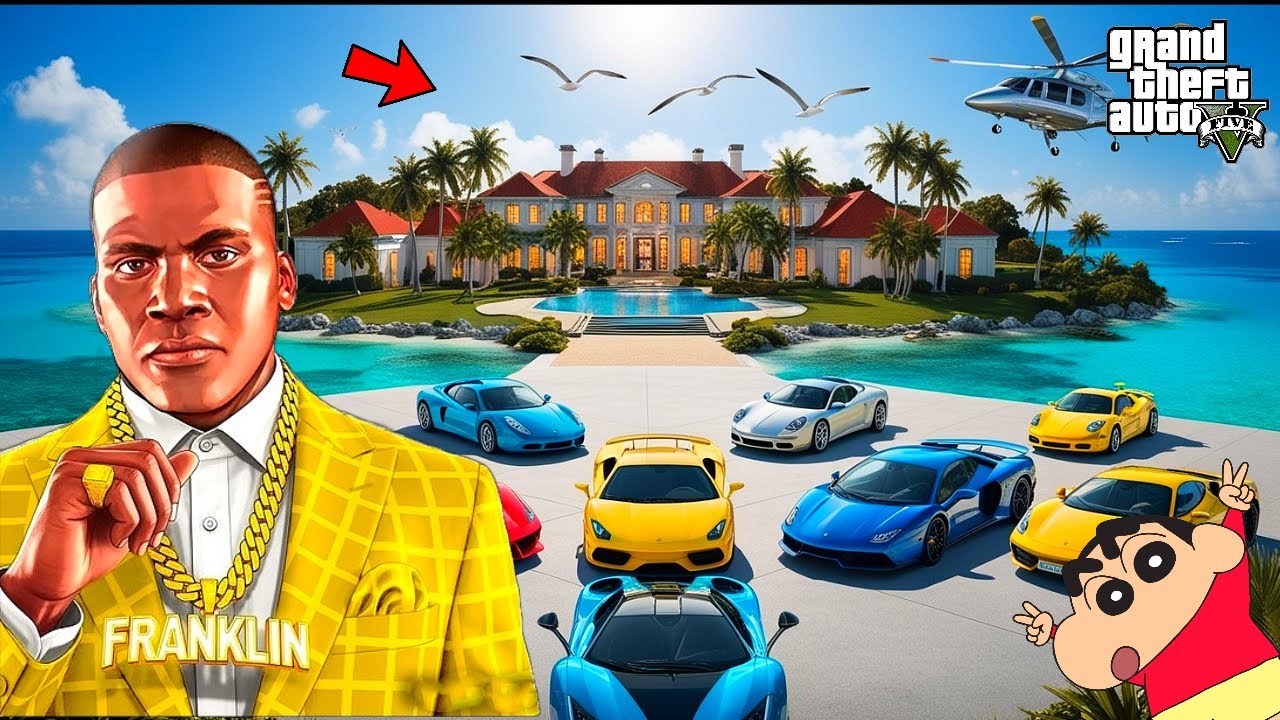 SHINCHAN & FRANKLIN BECOME RICHEST PERSON IN GTA5 ll