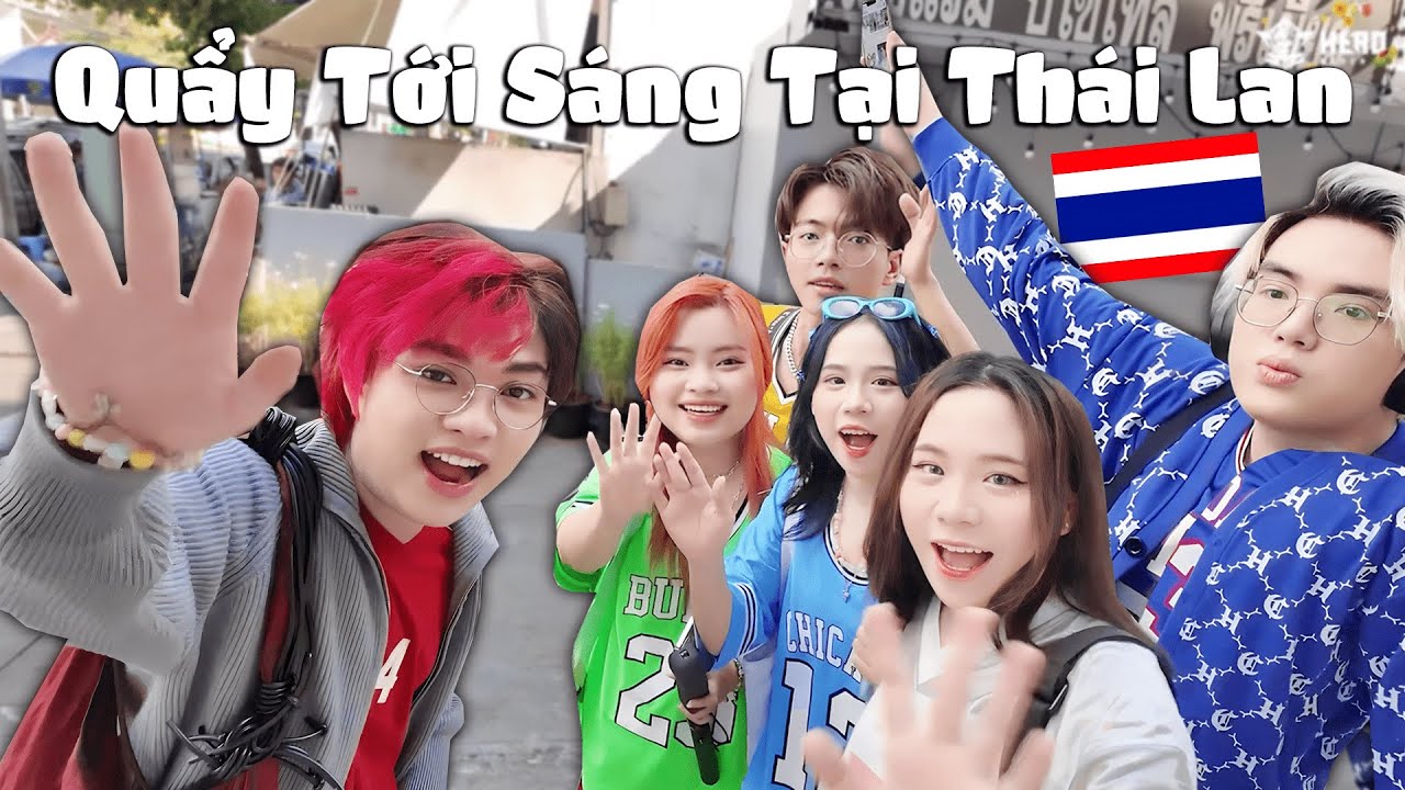 Kairon Và Hero Team NGỦ NGOÀI ĐƯỜNG TỚI SÁNG TẠI THÁI LAN 🇹🇭