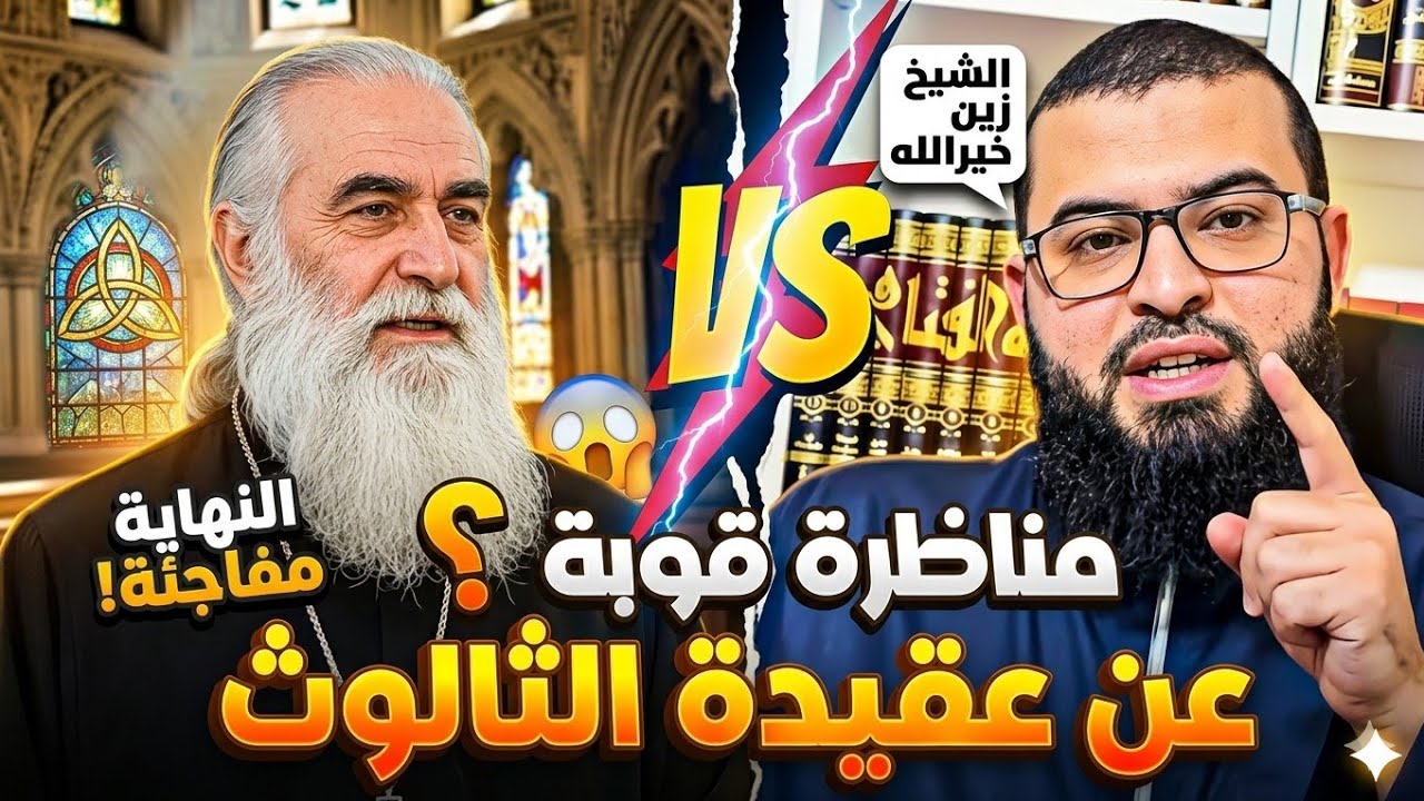 هل الثالوث صحيح؟ مناظرة قوية بين الشيخ زين خيرالله ومسيحي