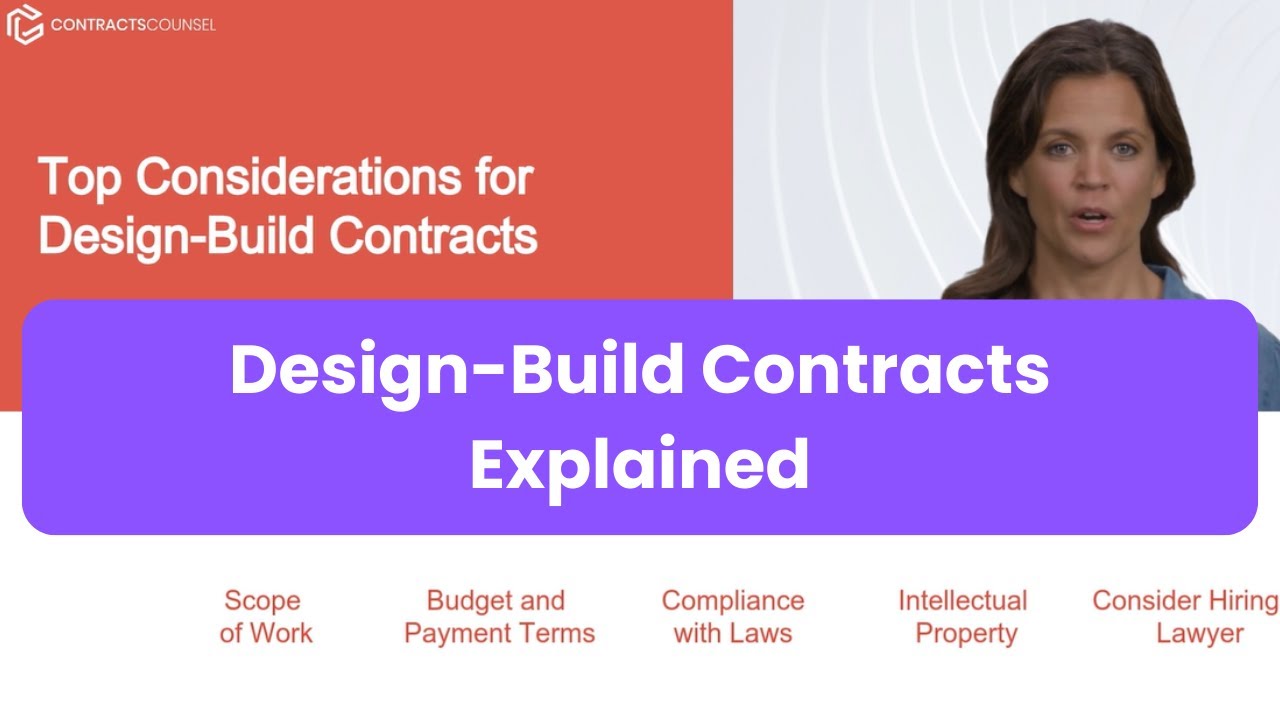 Design-Build Contracts Explained [Top Terms To Know]