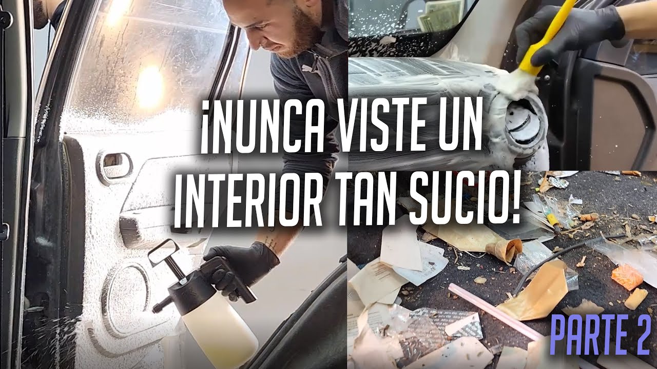 NUNCA VISTE UN INTERIOR ASI | Limpieza de Tapizados | PARTE 2 | Detailing Argentina | Julián Grenat