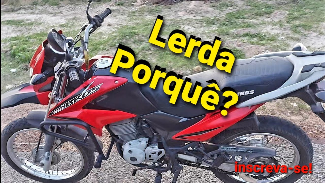 Porque a bros150 desenvolve menos que a titan 150 (Moto Vlog).