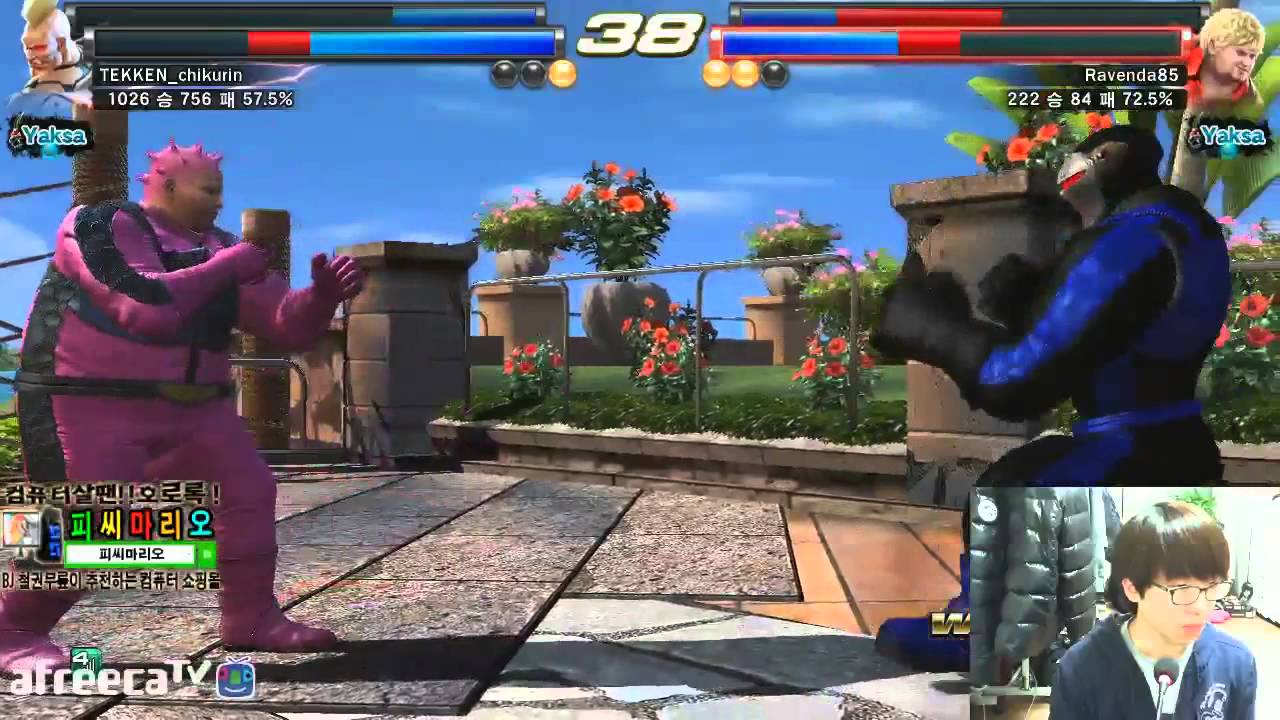 2015/01/14 Tekken TAG 2 Knee's Stream 무프리카!