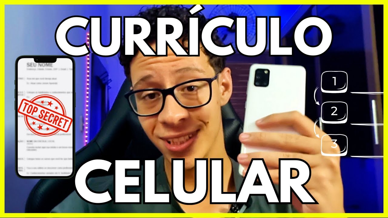 Como Criar Um Currículo Pelo Celular em 2026 | PASSO A PASSO