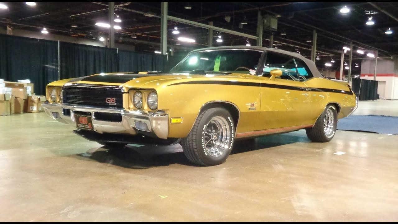 1971 Buick GS Stage 1 Convertible 455 CI Engine in Cortez Gold on My Car Story with Lou Costabile