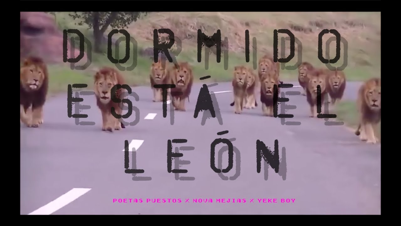 POETAS PUESTOS feat. Nova Mejías y Yeke Boy - Dormido está el león (El Club)