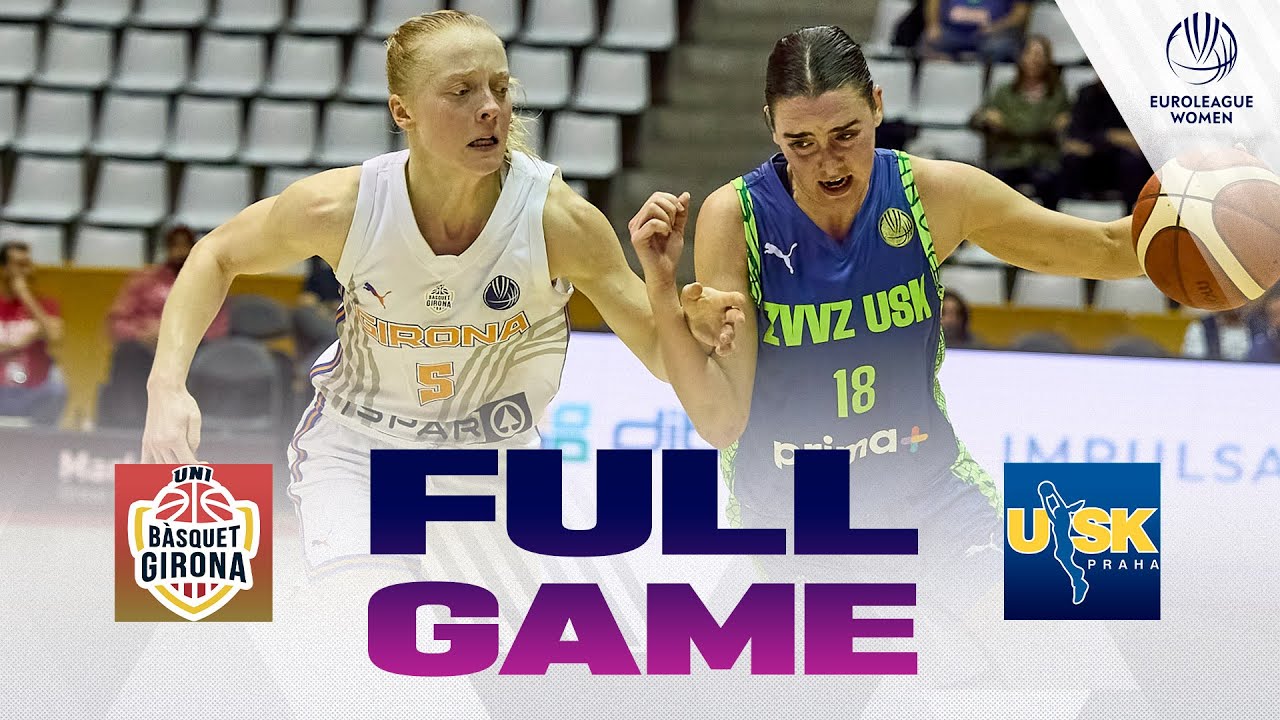 Spar Girona v ZVVZ USK Praha | Full Basketball Game | EuroLeague Women 2025-26 | First Round