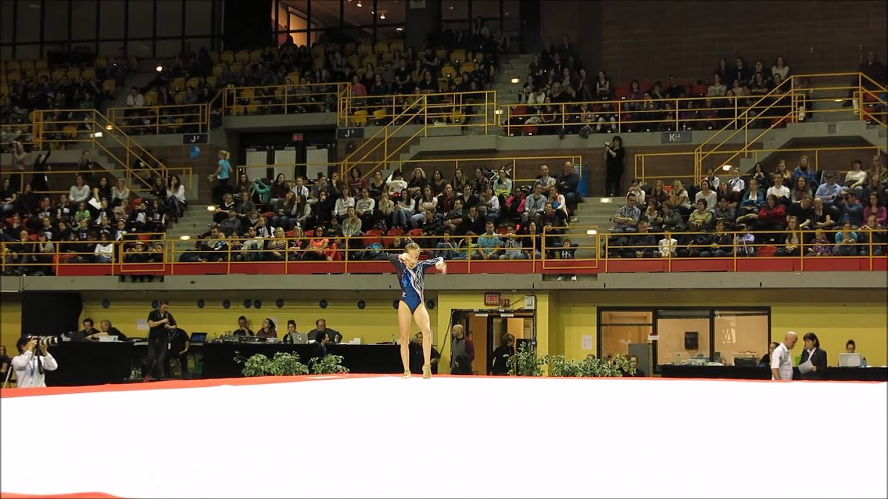 Clara Colombo ITA - FX - Finals - L'International Gymnix 2015