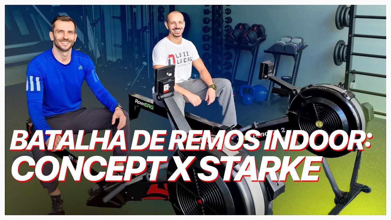 Qual o melhor remo indoor: Concept ou Starke | Comparativo remos magnéticos
