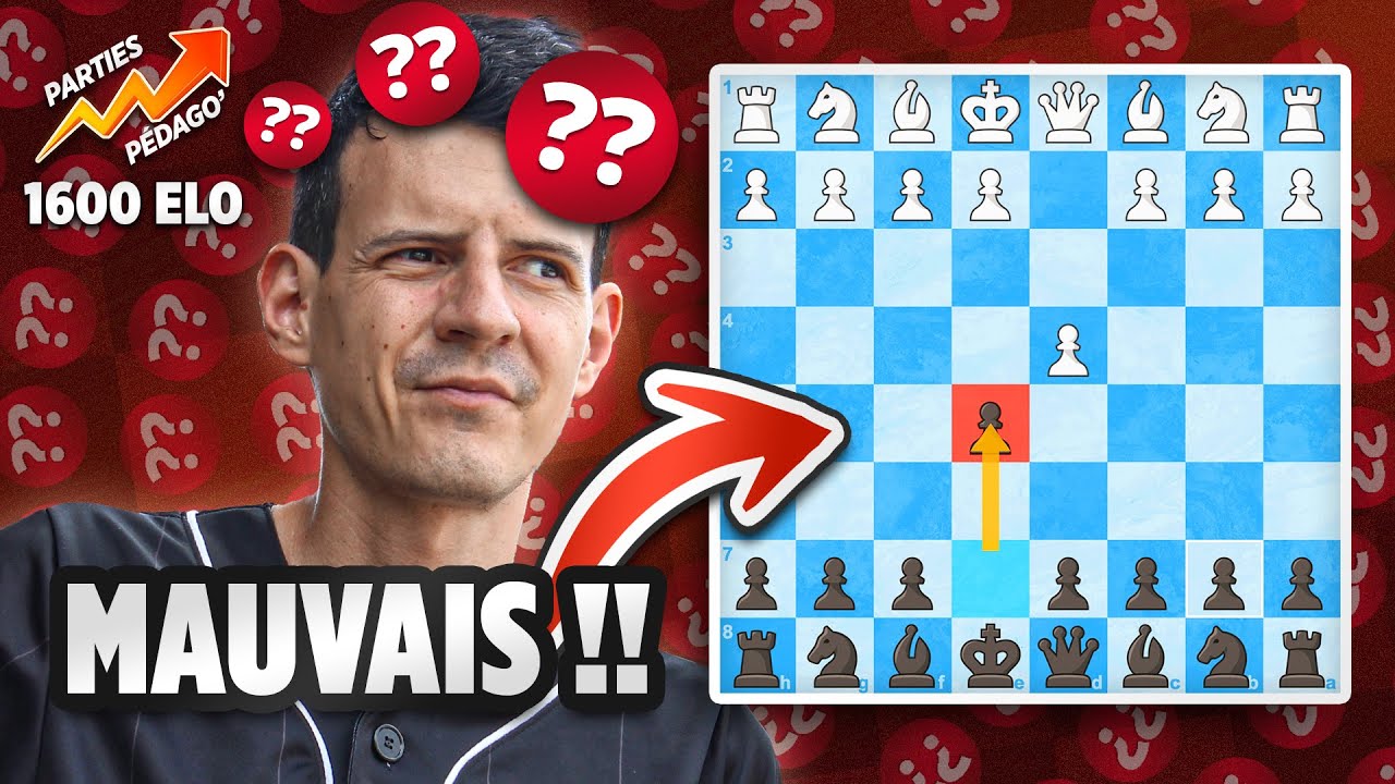 Pourquoi vous NE DEVEZ PAS  jouer les GAMBITS des YOUTUBEURS US 🇺🇸 !!
