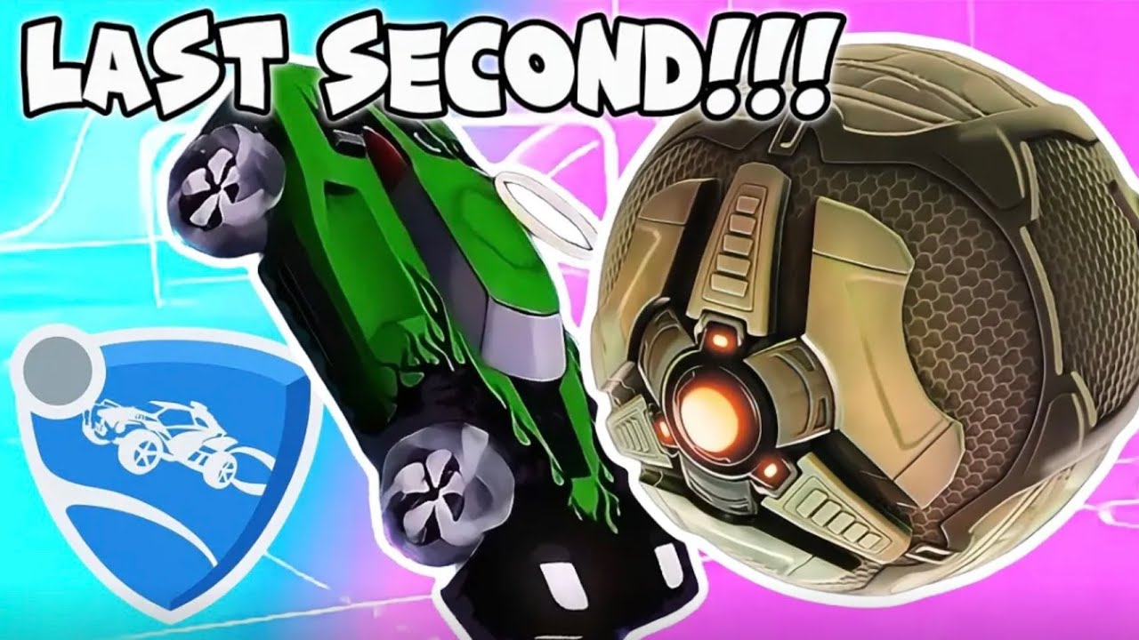 LAST SECOND!!! Best squad in rocket league history 