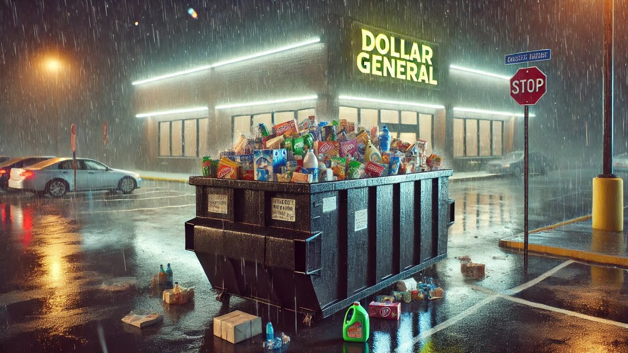 Dumpster diving dollar general #5