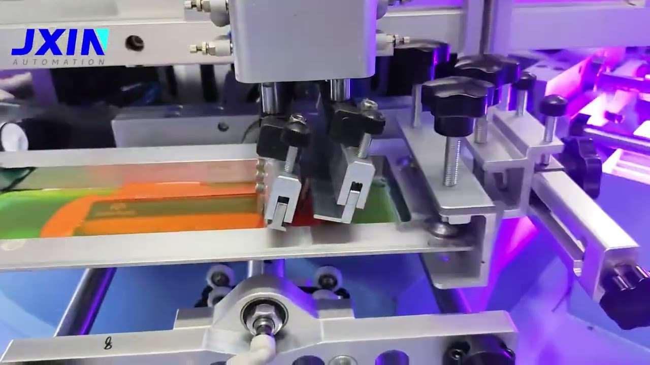 2 Color Full Automatic Screen Printing Machine with camera locating