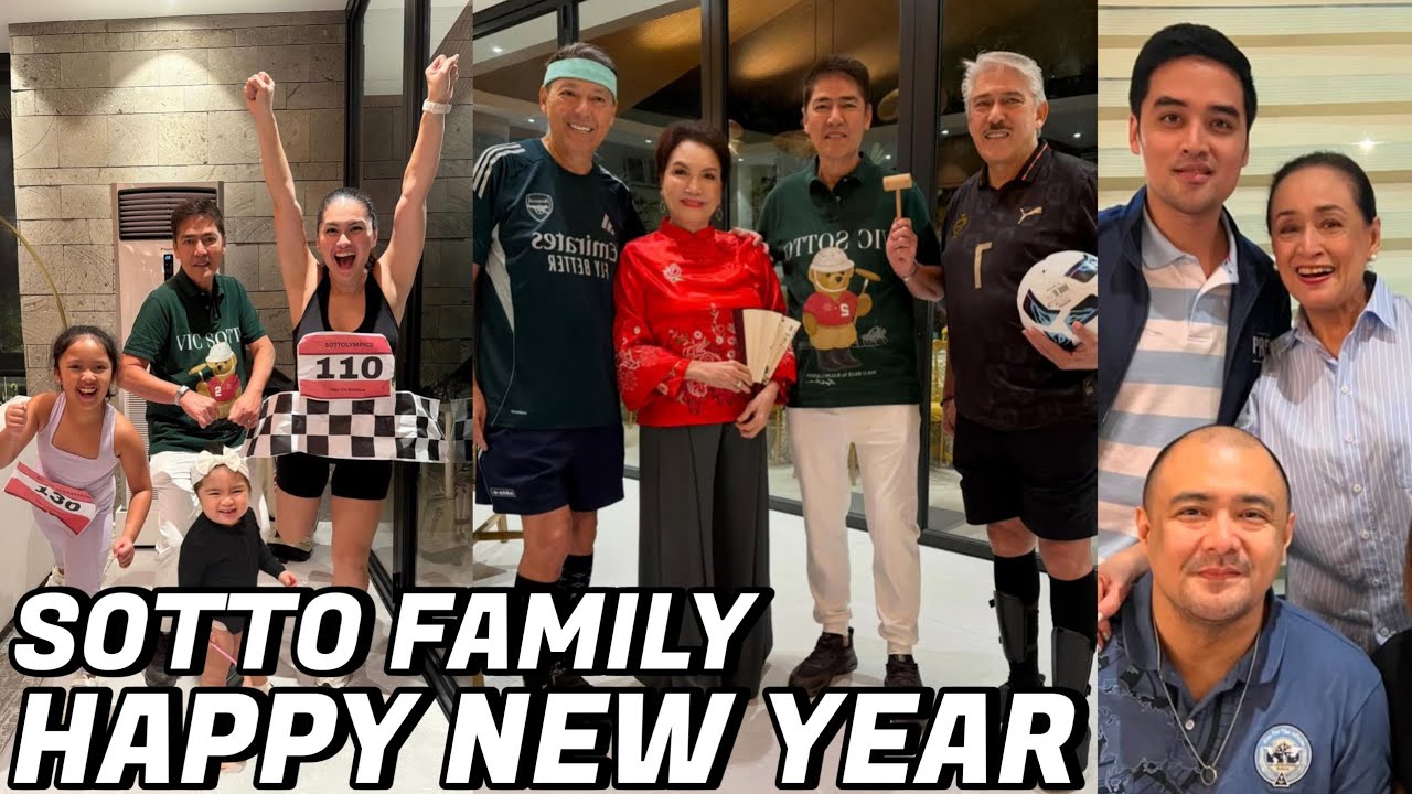 Вся семья Сотто приветствует Новый 2026 год ❤️Sotto Family Media Noche New Year Salubong 2026