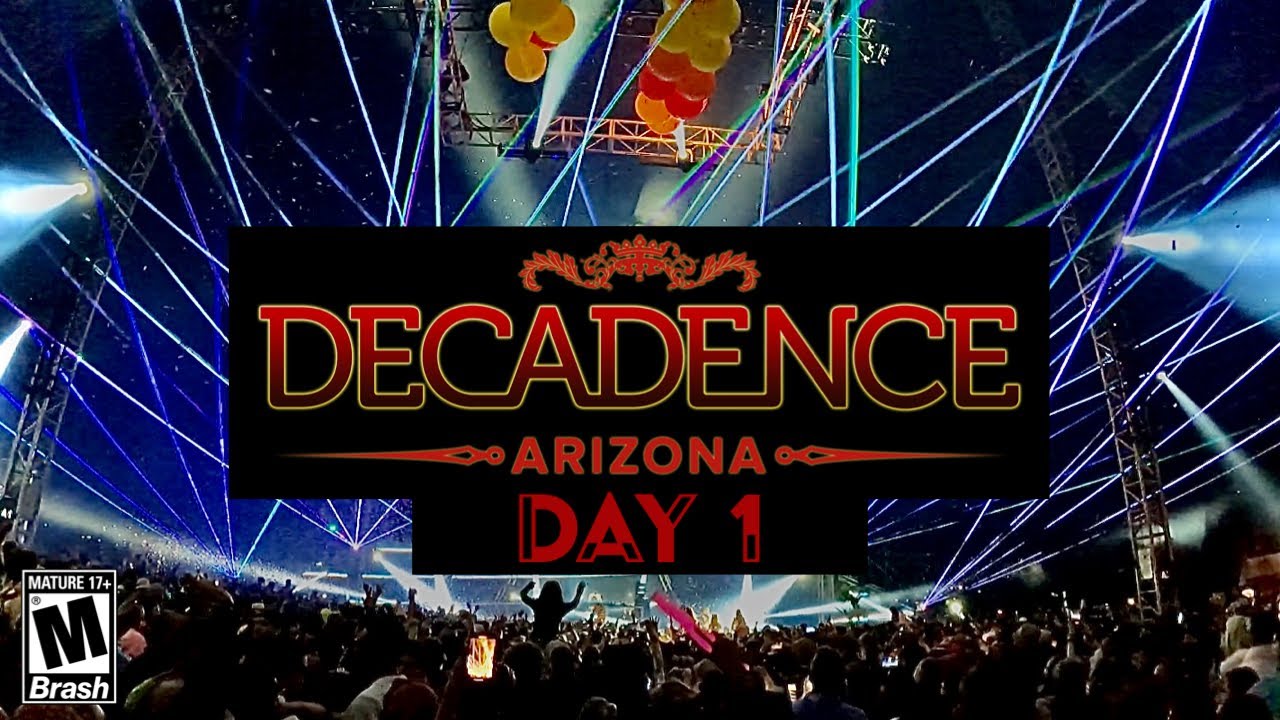 DECADENCE AZ NEW YEARS EVE 2022 DAY 1 [VLOG]