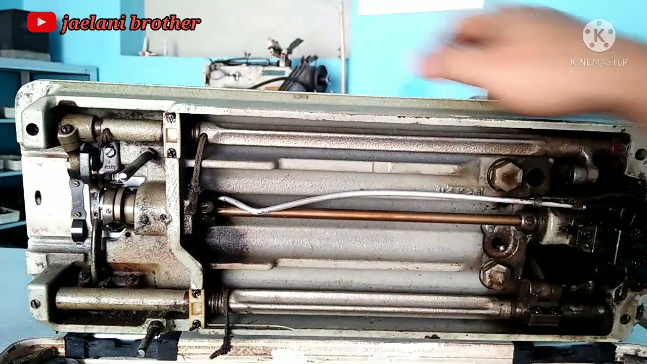 cara setting maju mundurnya gigi || mesin jahit