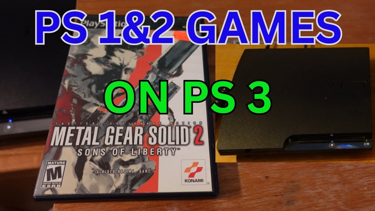 Save PS1 and PS2 games to PS3 with multiMAN