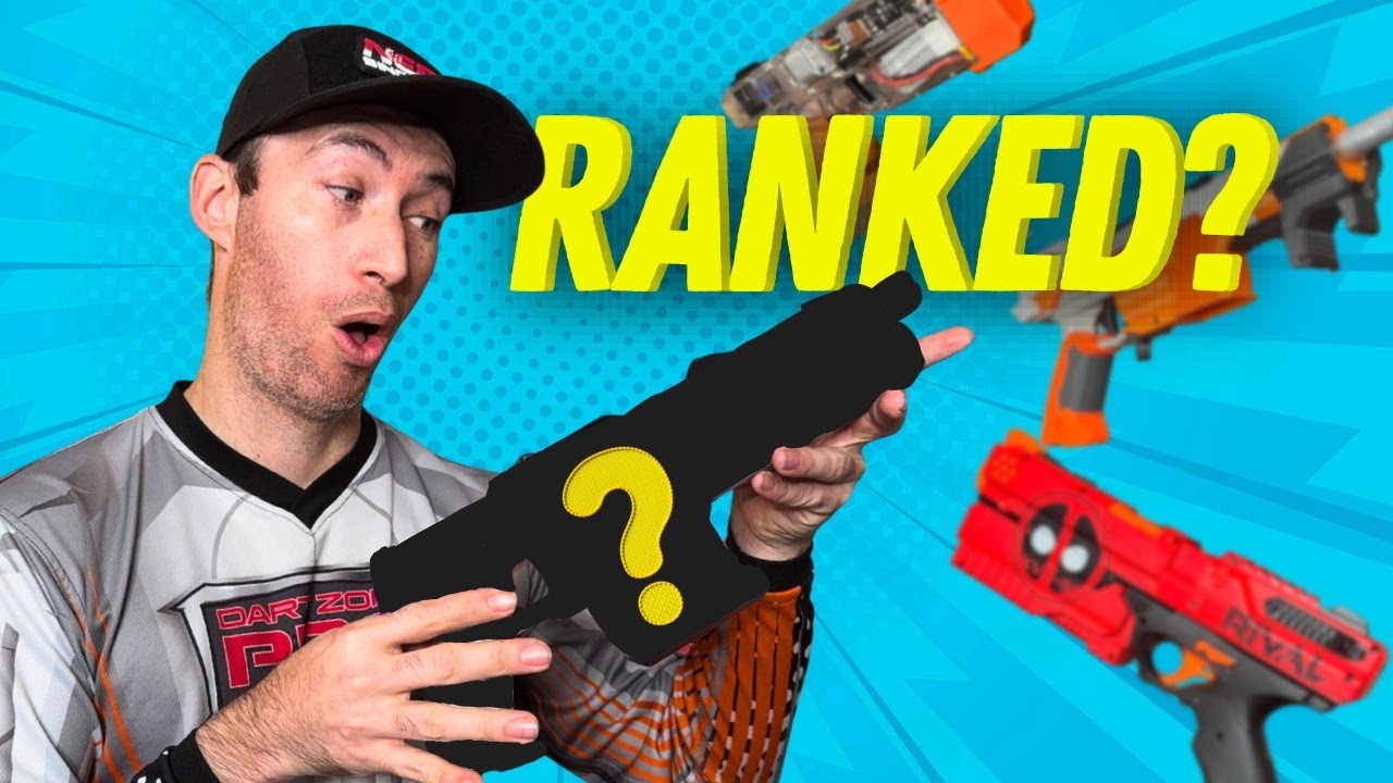 ТОП-8 пистолетов Nerf, которые у меня когда-либо были (плюс 2 почетных упоминания)