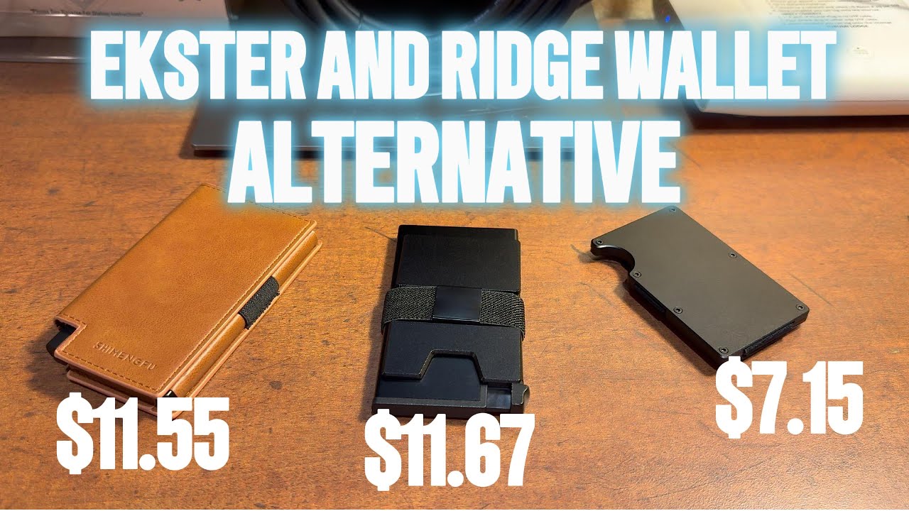 AliExpress Ekster and Ridge Wallet Alternative