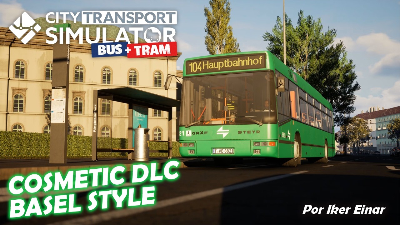 CITY TRANSPORT SIMULATOR 👉 Cosmetic DLC: Basel Style