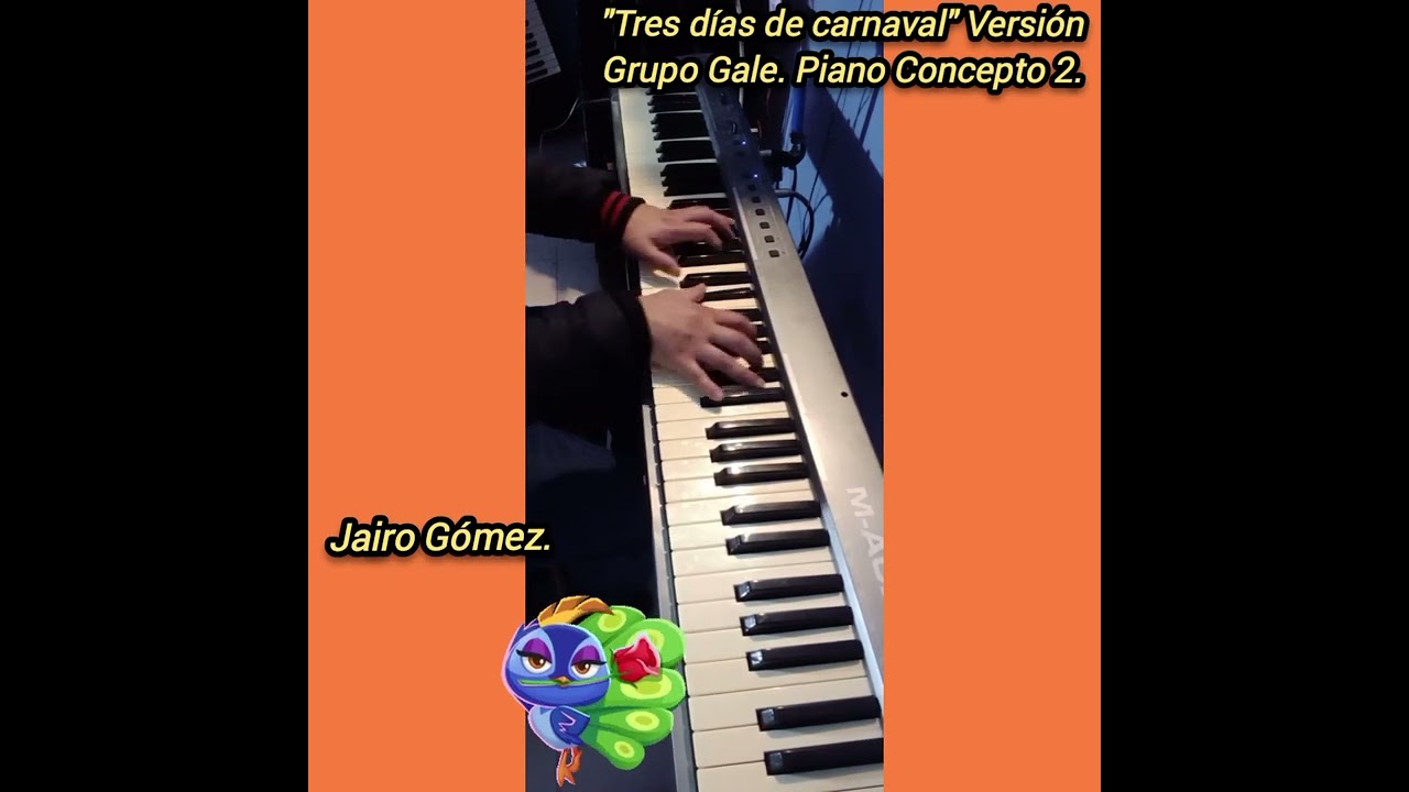 Tres días de carnaval. Versión Grupo Gale. Johnny Pacheco y Celia Cruz. Piano Concepto.