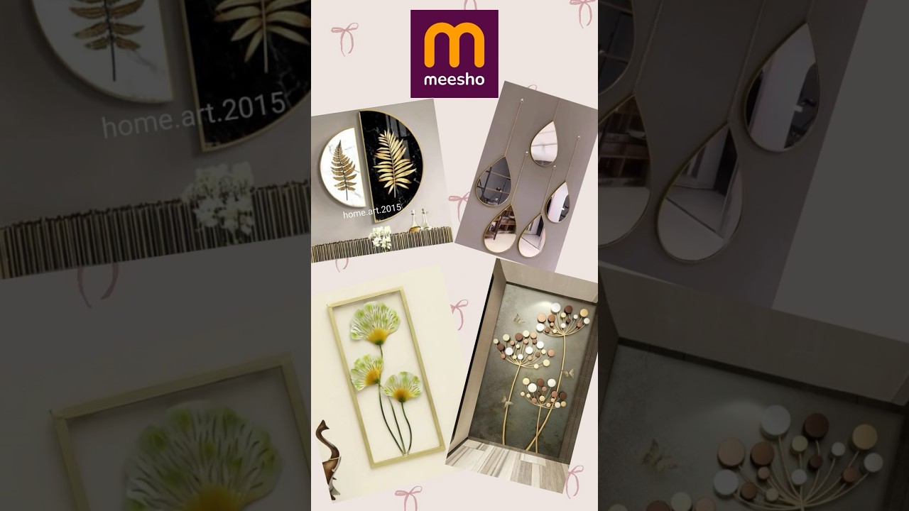 Meesho cheapest wall decor item#shorts #meesho #meeshofinds #meeshohaul #meeshoapp