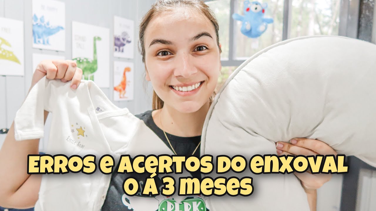 O QUE DEU CERTO E ERRADO NO ENXOVAL DO BEBÊ (0 Á 3 MESES) + DICAS