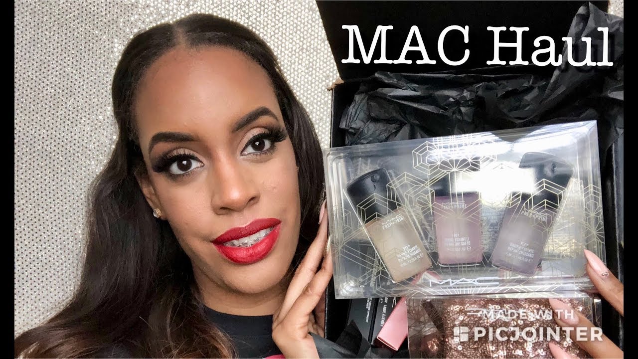 MAC HAUL + Swatches 2018 | Snowball Collection