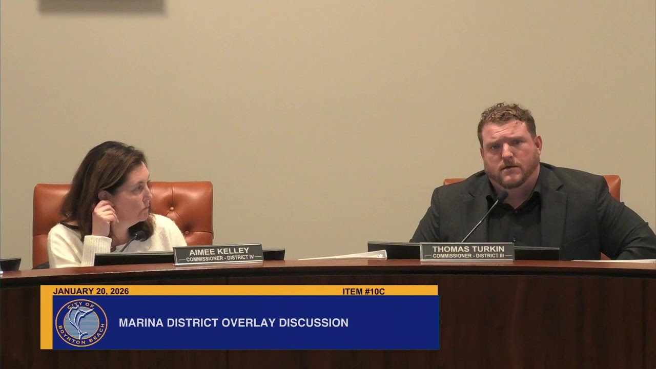 City of Boynton Beach, Fl January 20, 2026 Regular Commission Meeting