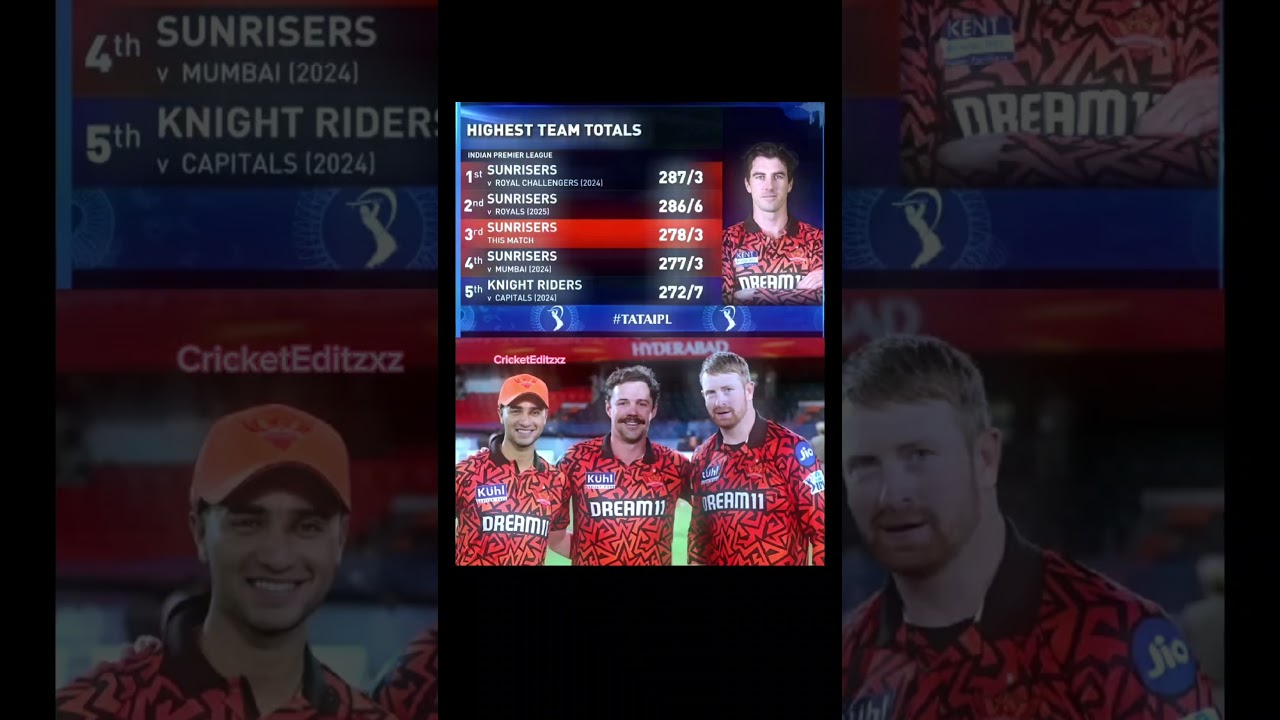 SRH Dominance 😱