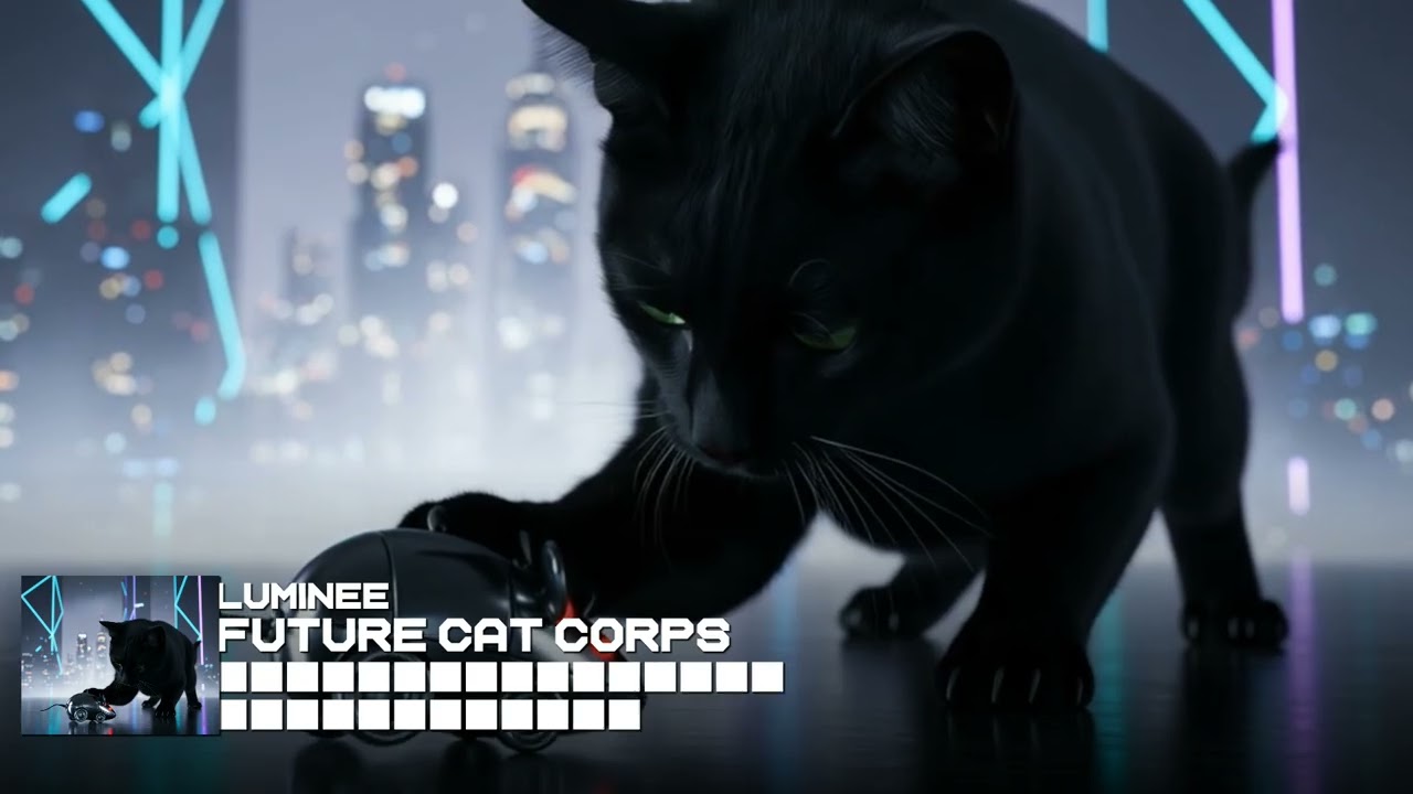 Luminee - Future Cat Corps [complextro electro chiptune]