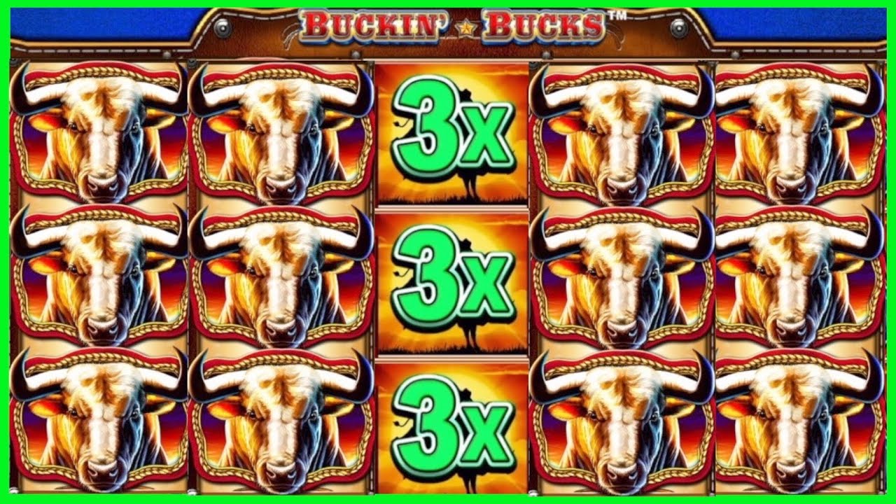 ★★JACKPOT HANDPAY★★$450 BETS★★BUCKIN BUCKS HIGH LIMIT SLOT MACHINE BUENO DINERO MUSEUM SLOTS KONAMI