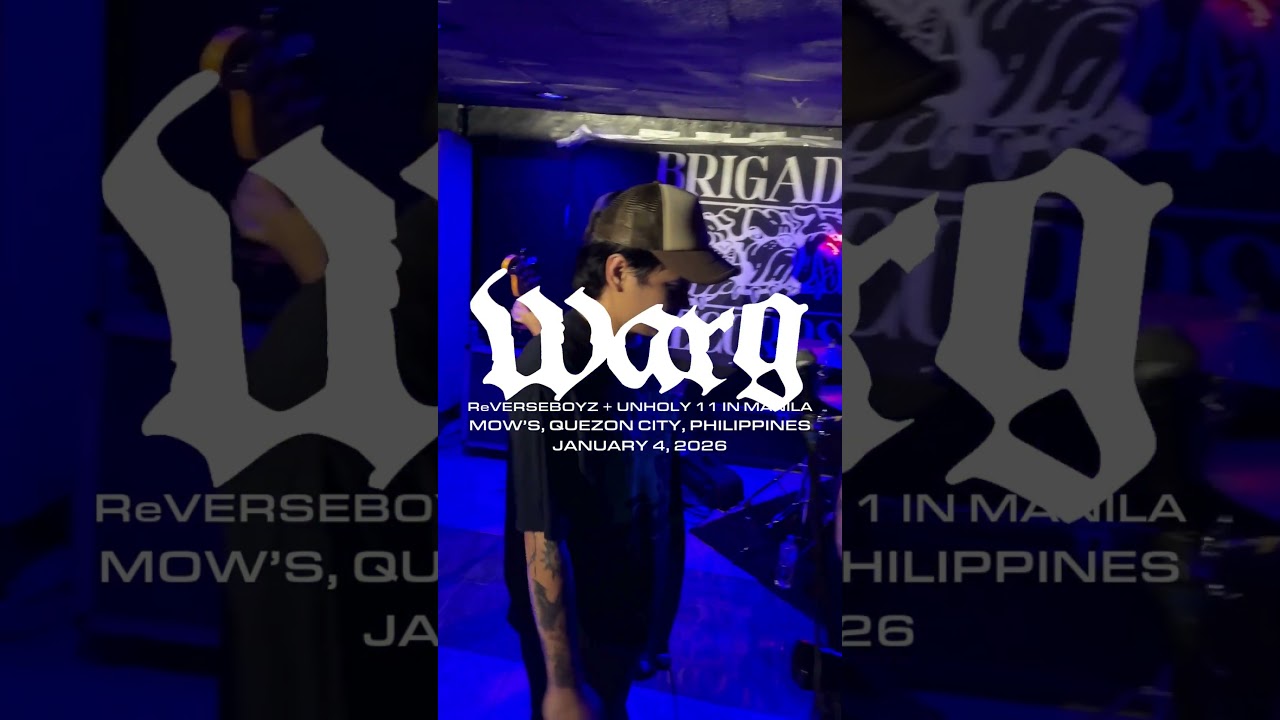 Warg - Reverseboyz + Unholy11 in Manila
