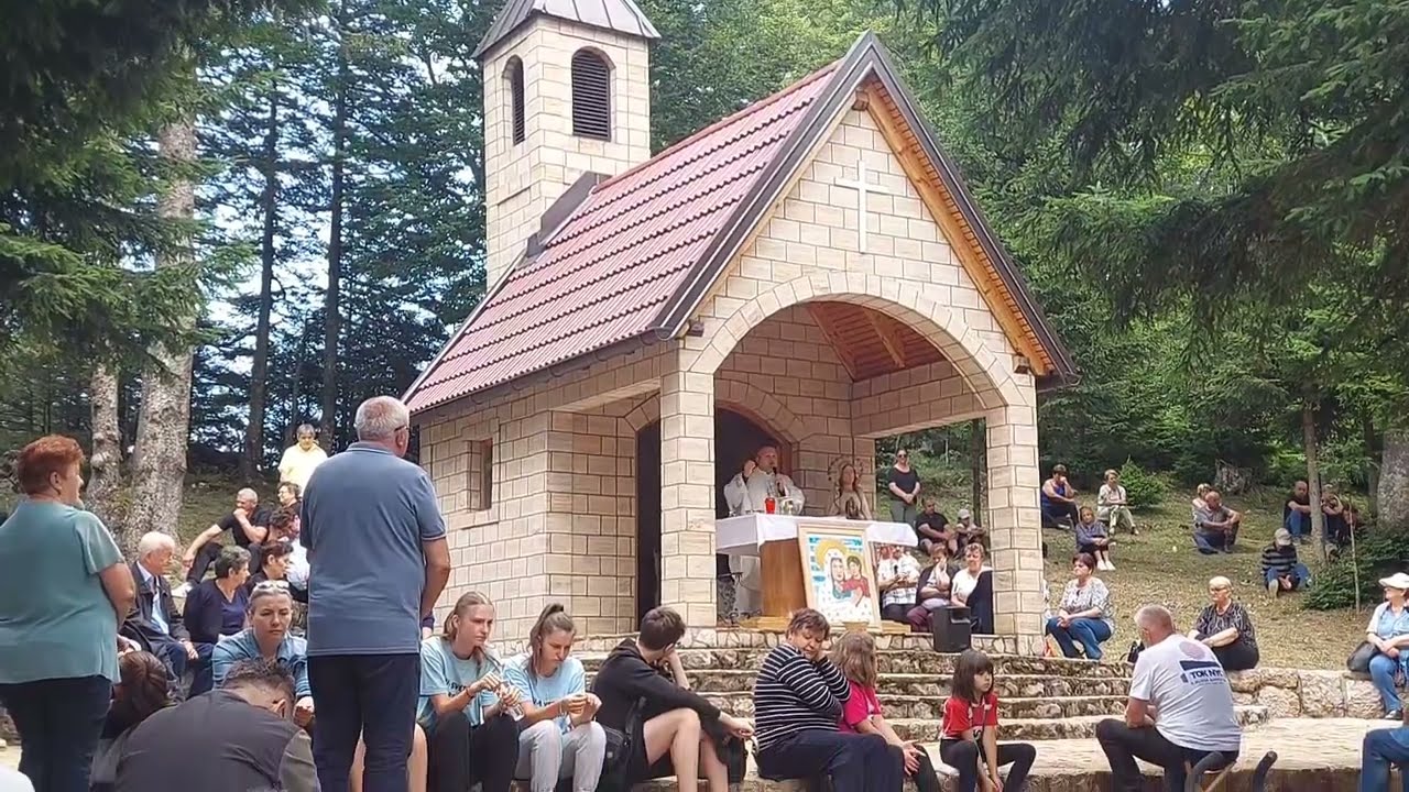 Snježna Gospa na Galici. Odlična propovijed.8.2024.g.