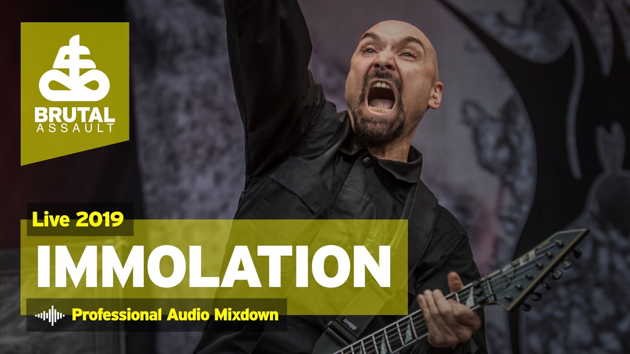 Brutal Assault 24 - Immolation (live) 2019