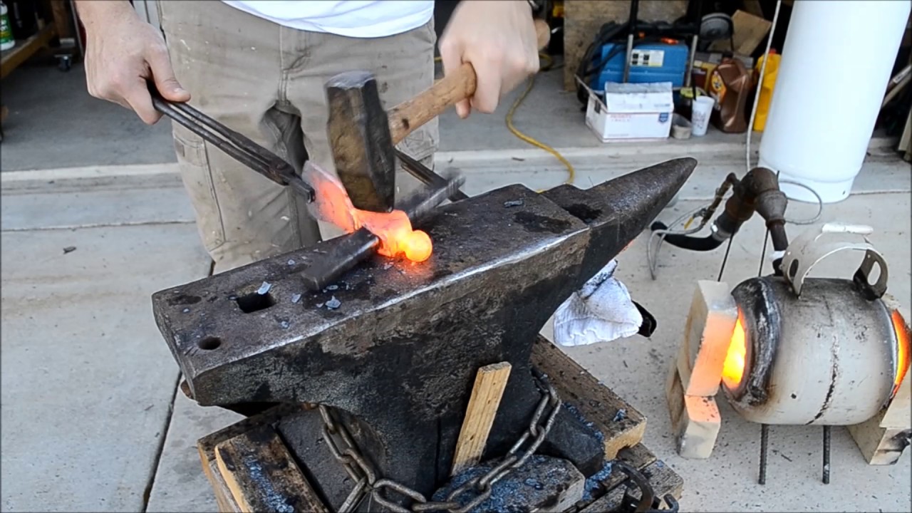Forging an Adze From A Ball Peen Hammer