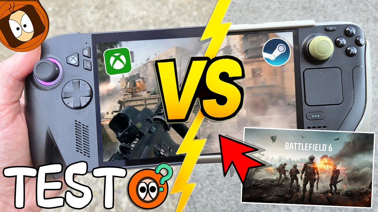 BATTLEFIELD 6 / REDSEC – ROG Xbox Ally X vs Steam Deck OLED