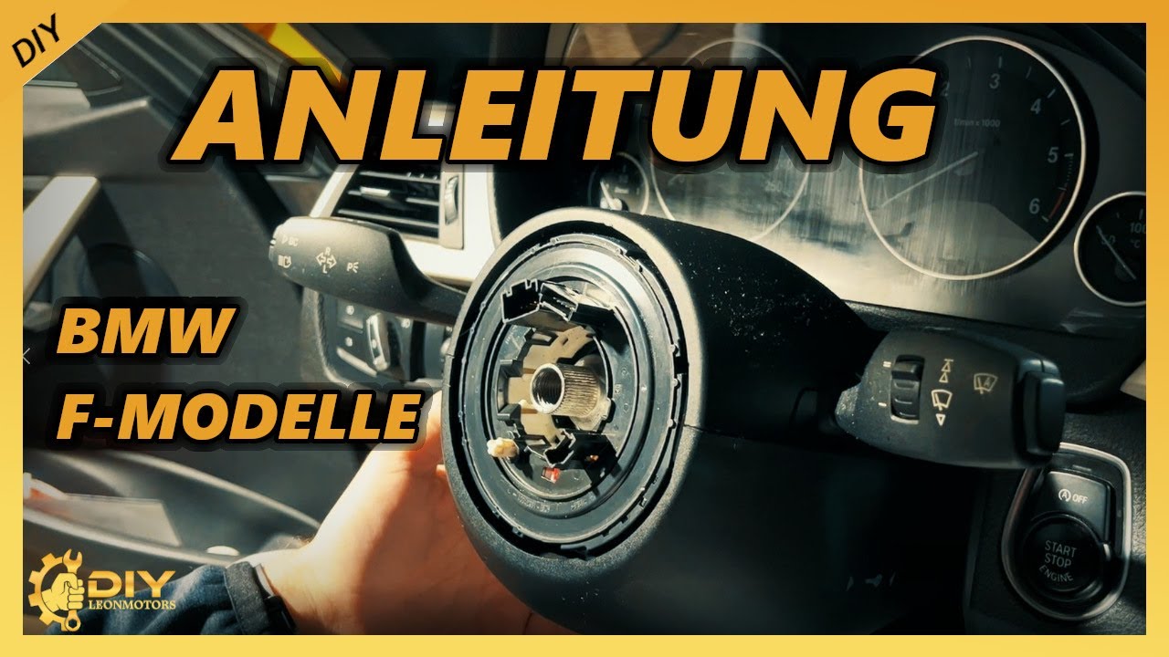 LENKSTOCKSCHALTER (SZL) wechseln | BMW F-Modelle | Mit CODIERUNG