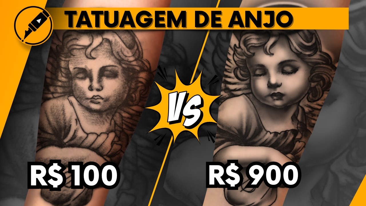 TATUAGEM DE ANJO PERFEITA : TUTORIAL PARA INICIANTES