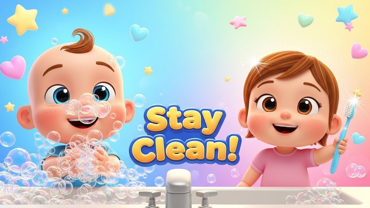 Keep Clean, Stay Healthy – Fun Learning for Kids!